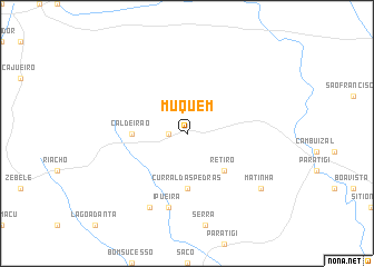 map of Muquém