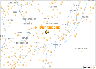 map of Murād Gopāng