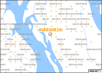 map of Murādmāzhi