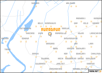 map of Murādpur