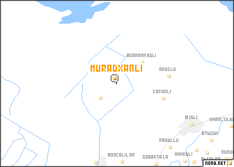 map of Muradxanlı