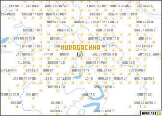 map of Murāgāchha