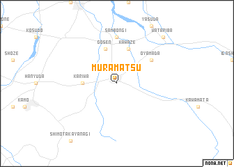 map of Muramatsu