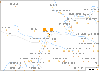 map of Mūrānī