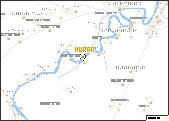 map of Mūrān