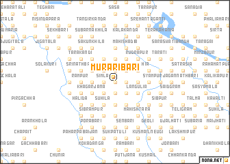 map of Murāribāri