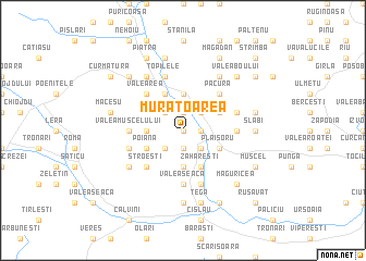 map of Murătoarea