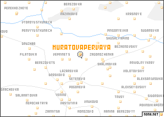 map of Muratova Pervaya