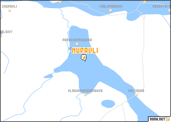 map of Muravli