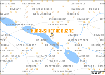 map of Murawskie Nadbużne