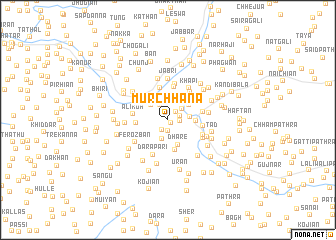 map of Murchhāna