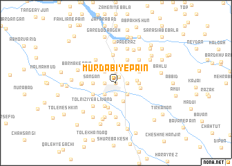 map of Mūrdābī-ye Pā\