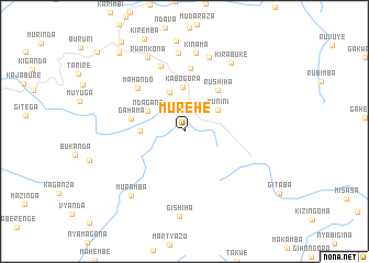 map of Murehe