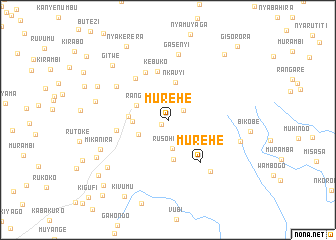 map of Murehe