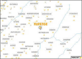 map of Murenge