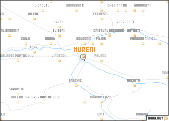 map of Mureni