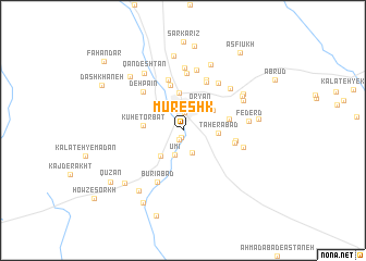 map of Mūreshk