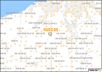 map of Murgas