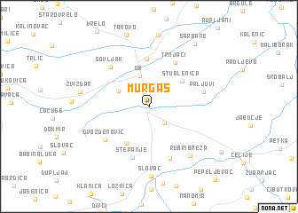 map of Murgaš