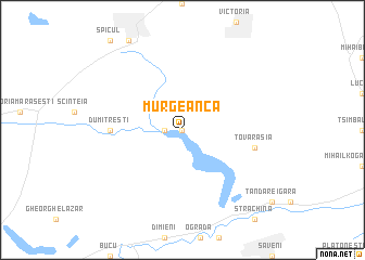 map of Murgeanca