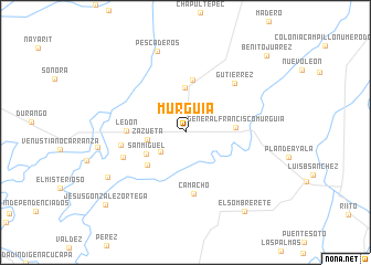 map of Murguía