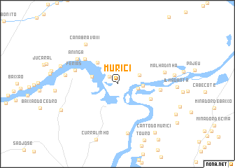 map of Murici