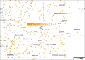 map of Murīd Bakhsh Dāhri