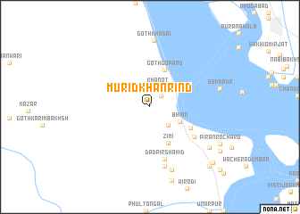 map of Murīd Khān Rind