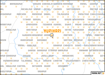 map of Murihāri