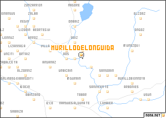 map of Murillo de Lónguida