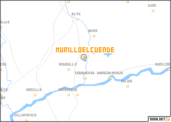 map of Murillo el Cuende