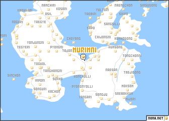 map of Murim-ni