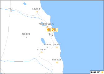 map of Muriú