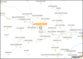 map of Mūrkān