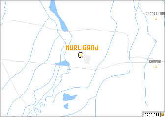 map of Murlīganj