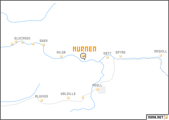 map of Murnen