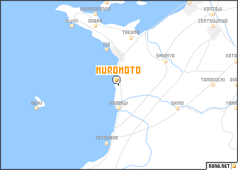 map of Muromoto