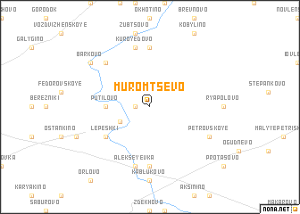 map of Muromtsevo