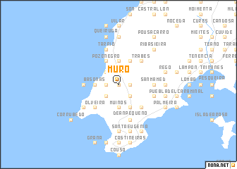 map of Muro