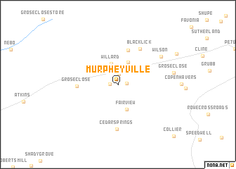 map of Murpheyville