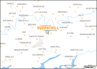 map of Murphy Mill