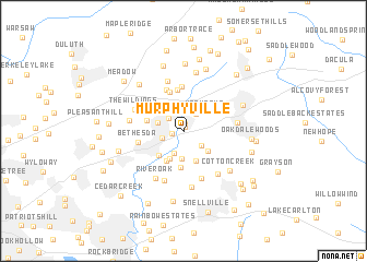 map of Murphyville