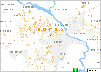 map of Murray Hills