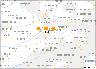 map of Murray Hill