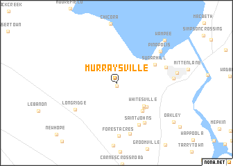 map of Murraysville
