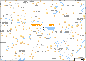 map of Murriz-Kozarë