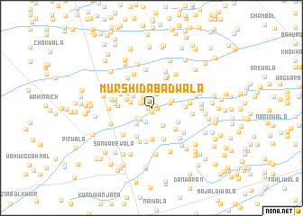 map of Murshidābādwāla