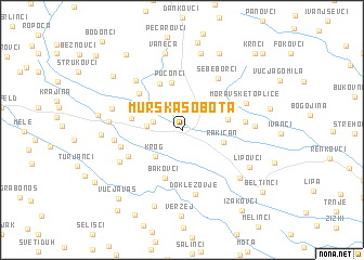 map of Murska Sobota