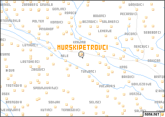 map of Murski Petrovci