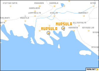 map of Mursula